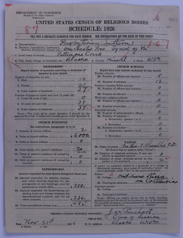 Scan of Presbyterian Church in the United States: 667