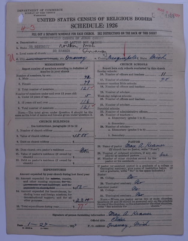 Scan of Reorganized Church of Jesus Christ of Latter Day Saints: 188