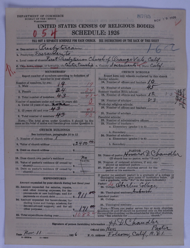 Scan of Presbyterian Church in the United States of America: 8785