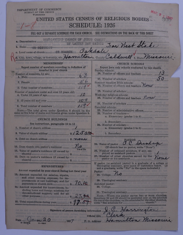 Scan of Reorganized Church of Jesus Christ of Latter Day Saints: 300