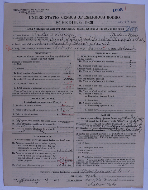 Scan of Church of Christ, Scientist: 1095