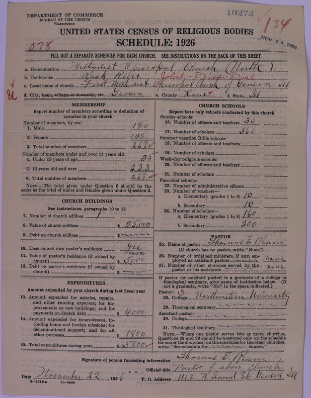 Scan of Methodist Episcopal Church: 10272