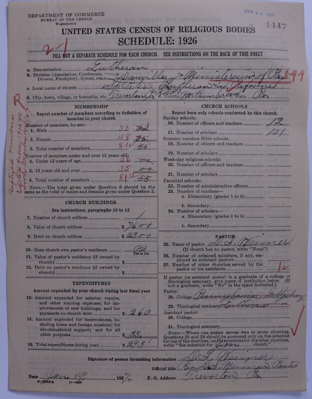 Scan of United Lutheran Church in America: 1447