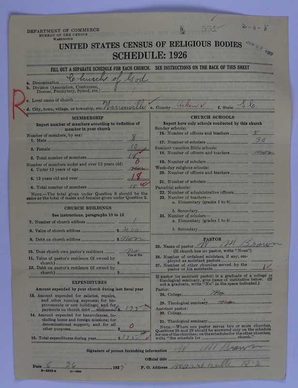Scan of Church of God (Headquarters, Anderson, Ind.): 561