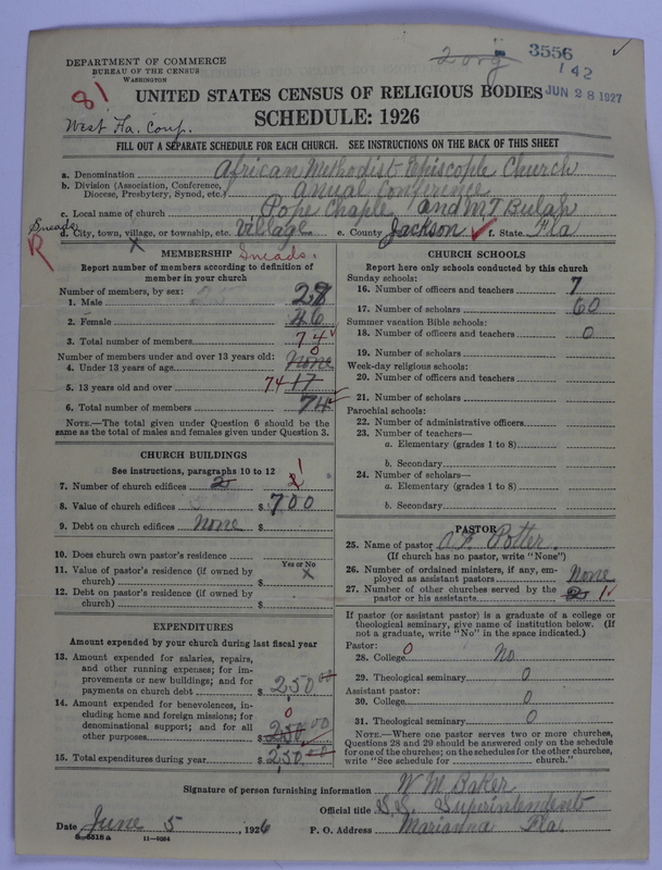 Scan of African Methodist Episcopal Church: 3556