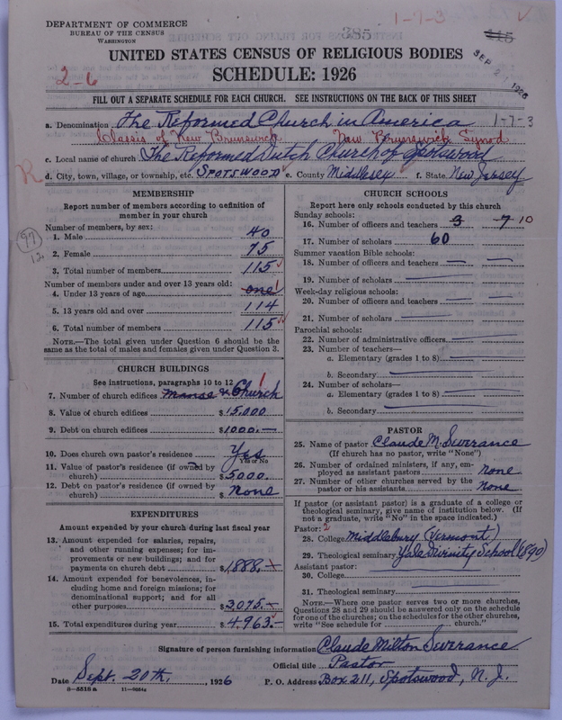 Scan of Reformed Church in America: 385