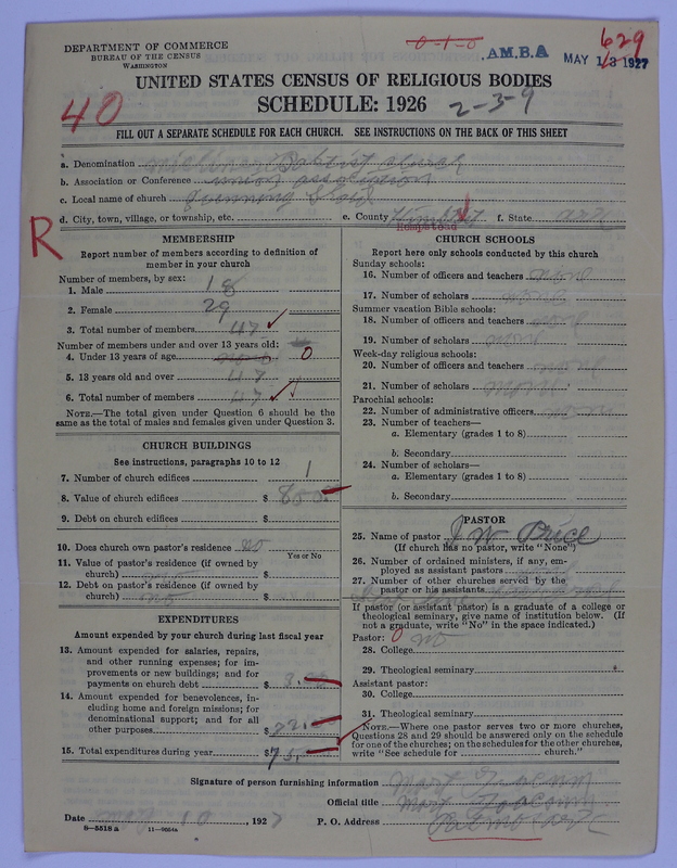 Scan of Landmark Baptist of America: 629