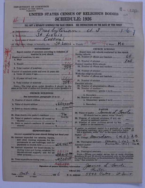 Scan of Presbyterian Church in the United States: 120