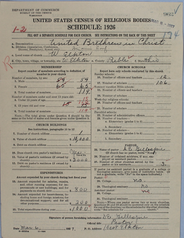 Scan of Church of the United Brethren in Christ: 962