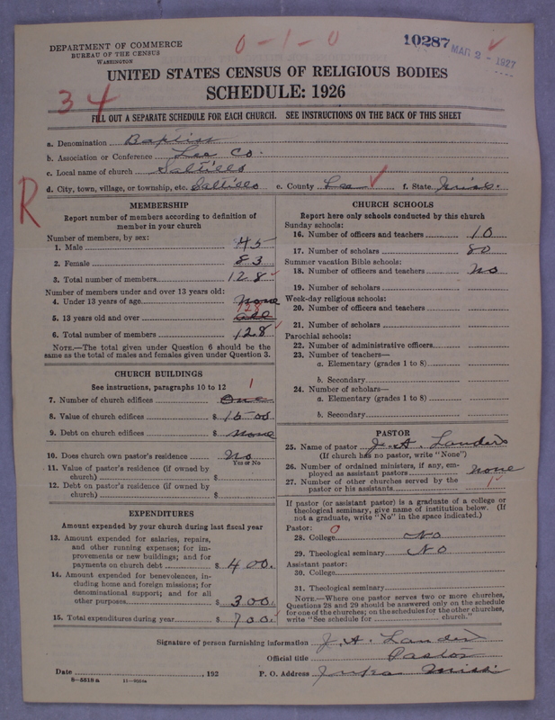 Scan of Southern Baptist Convention: 10287