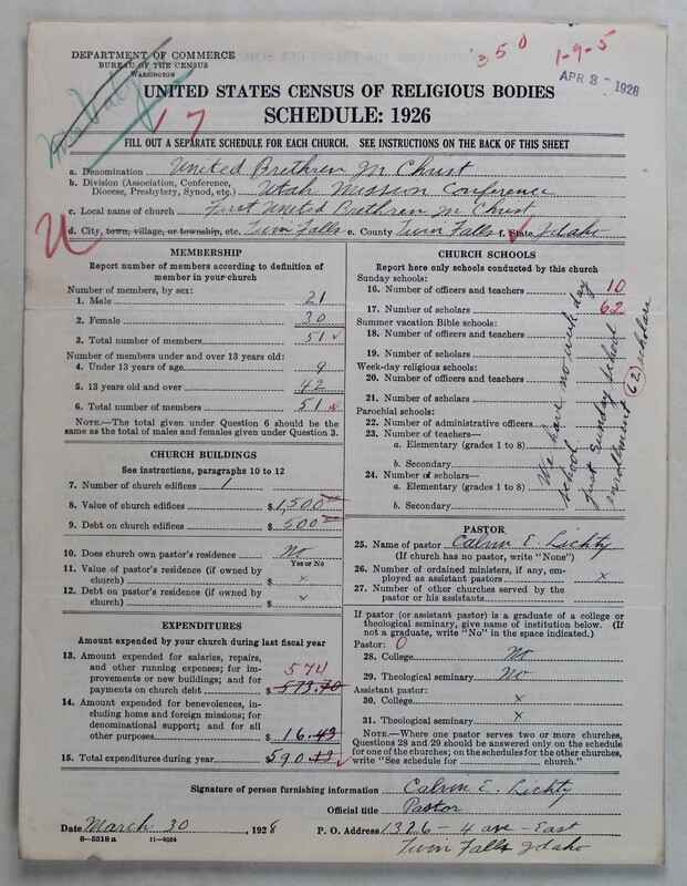 Scan of Church of the United Brethren in Christ (Old Constitution): 350