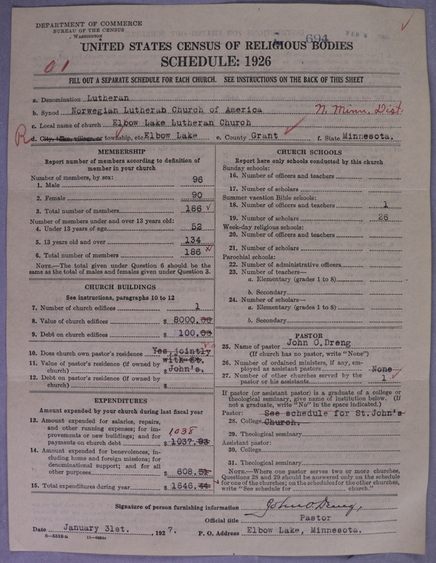 Scan of Norwegian Lutheran Church of America: 694