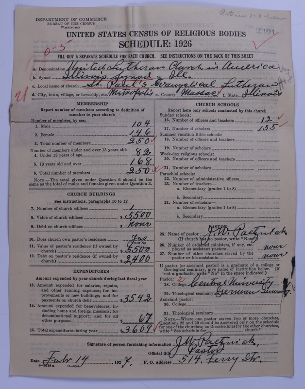 Scan of United Lutheran Church in America: 2391