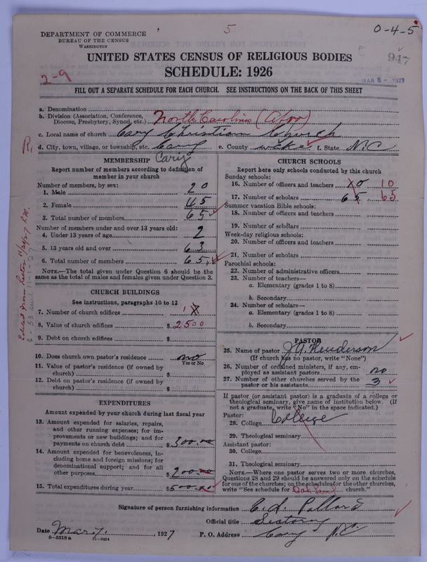 Scan of Christian Church (General Convention of the Christian Church): 947