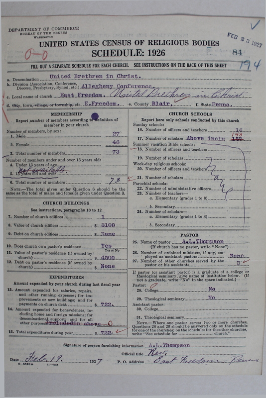 Scan of Church of the United Brethren in Christ: 84