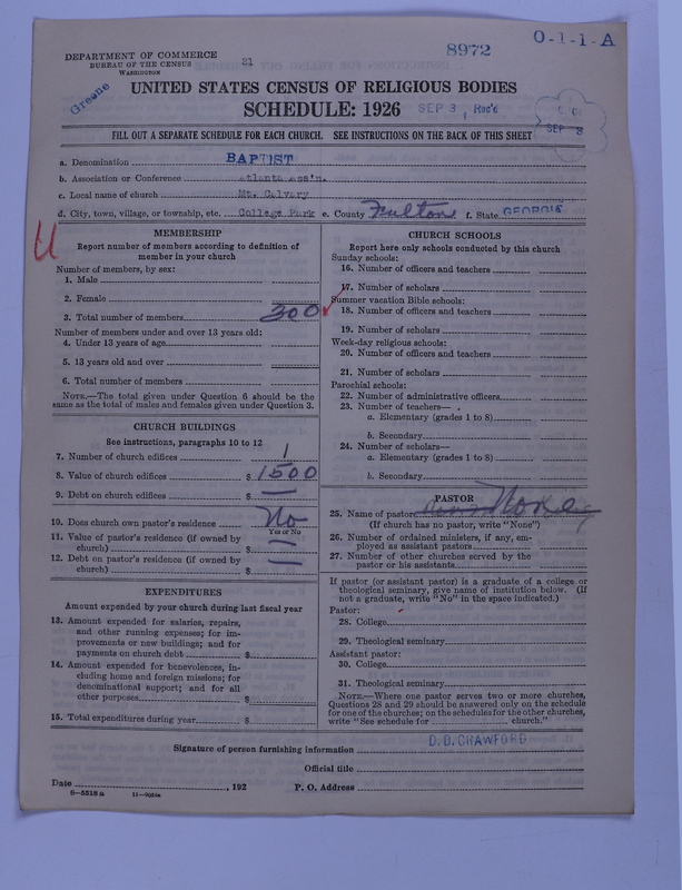 Scan of Negro Baptists: 8972