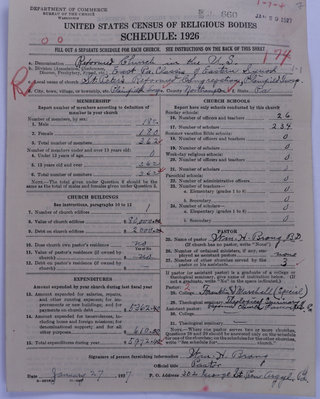 Scan of Reformed Church in the United States: 660