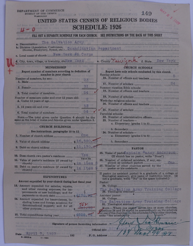 Scan of Salvation Army: 149