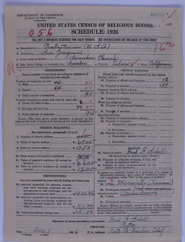 Scan of Presbyterian Church in the United States of America: 8895