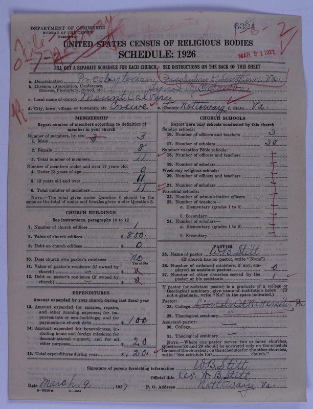 Scan of Presbyterian Church in the United States of America: 6324