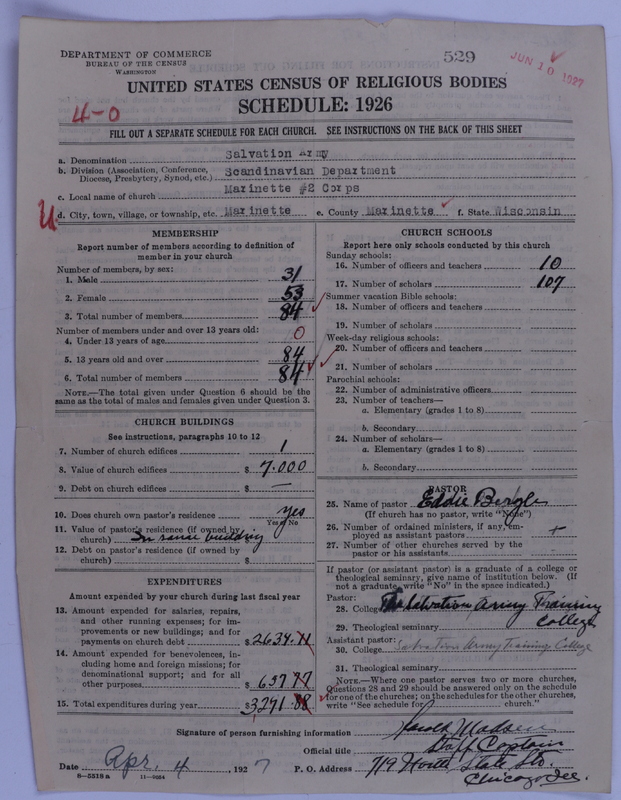 Scan of Salvation Army: 529