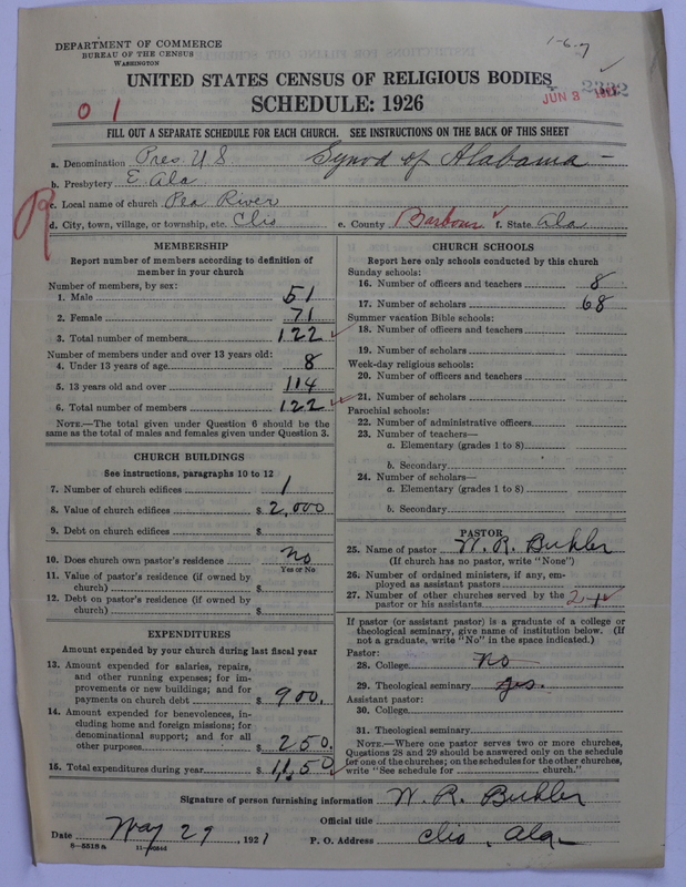 Scan of Presbyterian Church in the United States: 2332