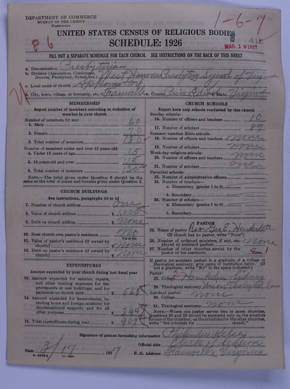 Scan of Presbyterian Church in the United States: 416