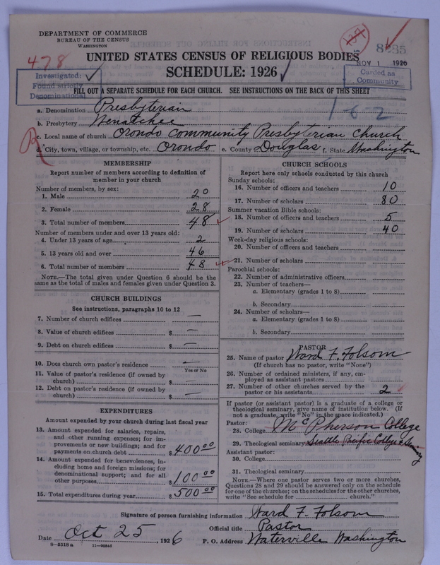 Scan of Presbyterian Church in the United States of America: 8285