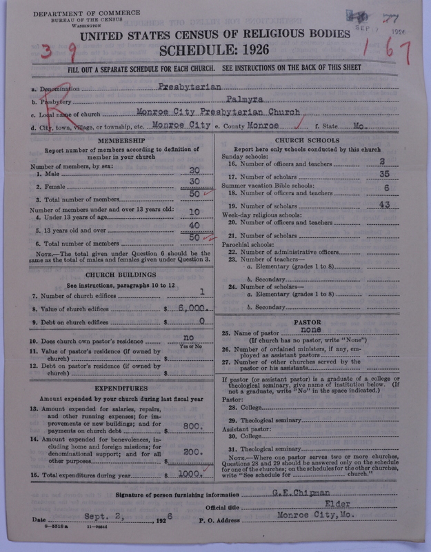 Scan of Presbyterian Church in the United States: 77