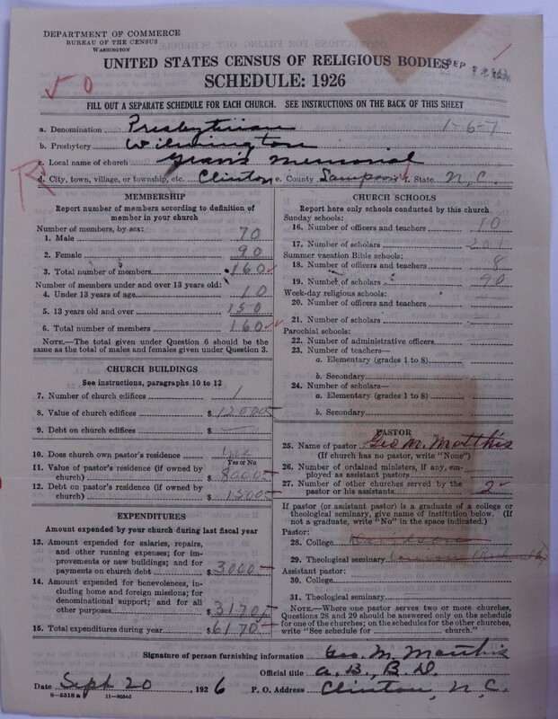 Scan of Presbyterian Church in the United States: 1219