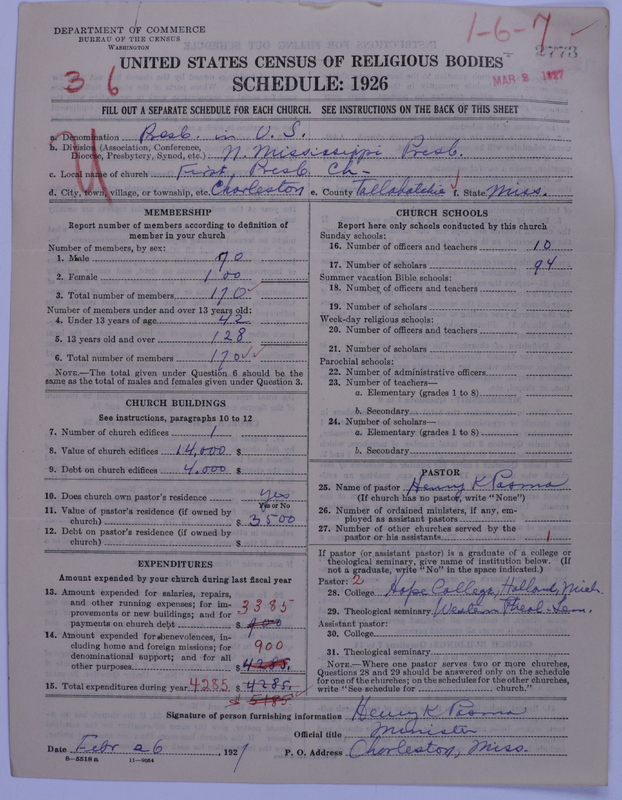 Scan of Presbyterian Church in the United States: 2773