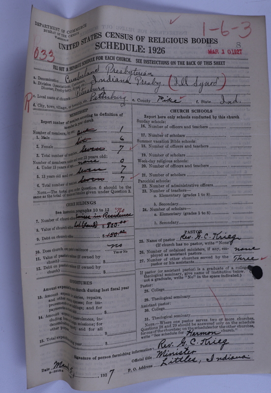Scan of Cumberland Presbyterian Church: 8