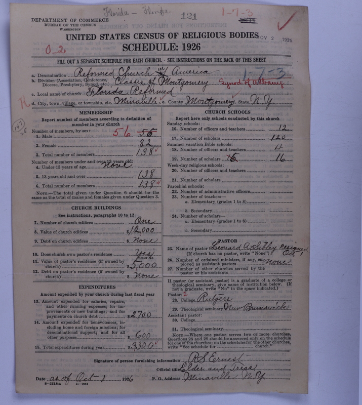 Scan of Reformed Church in America: 121