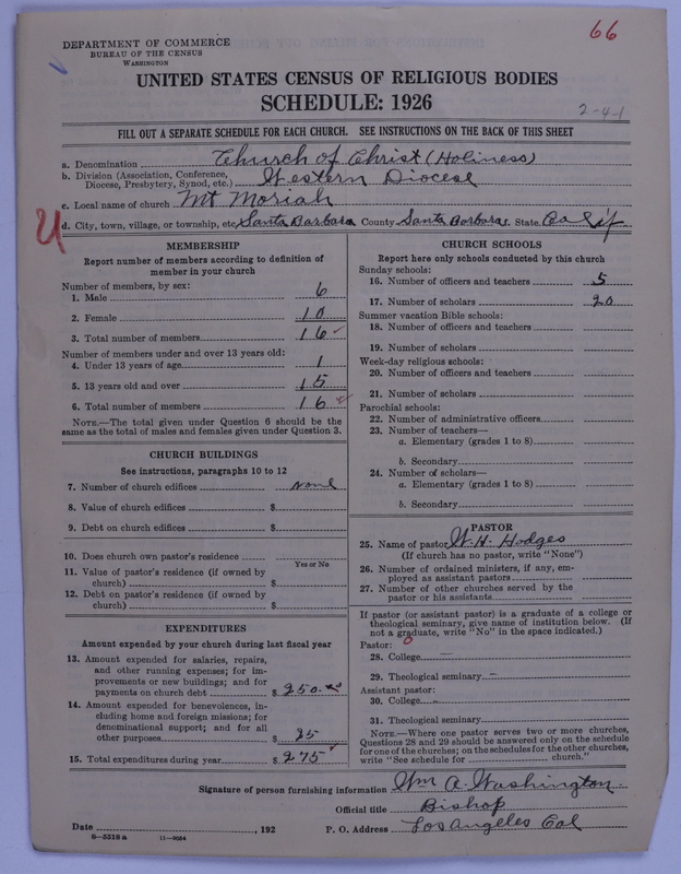 Scan of Church of Christ (Holiness) U.S.A.: 66
