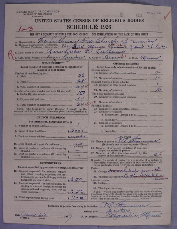 Scan of Lutheran Free Church: 62