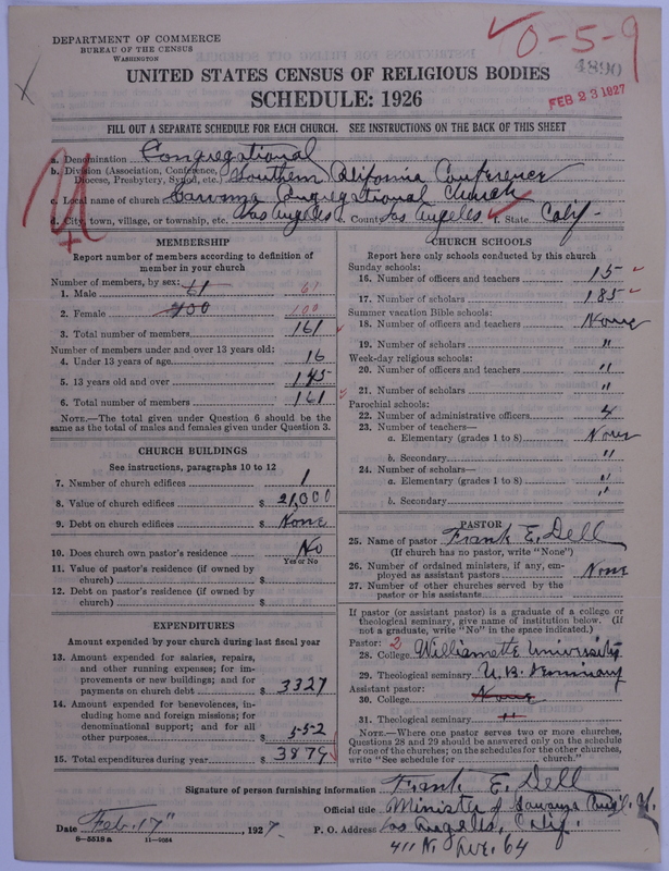 Scan of Congregational Churches: 4890