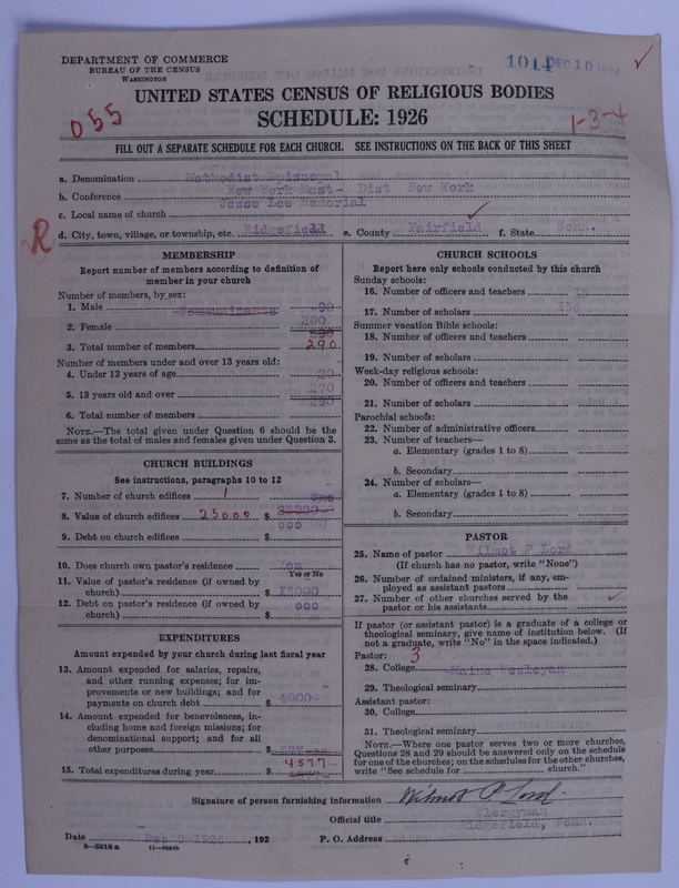 Scan of Methodist Episcopal Church: 1014