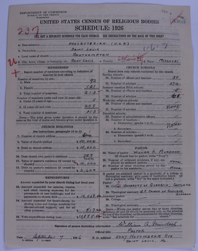 Scan of Presbyterian Church in the United States of America: 5363