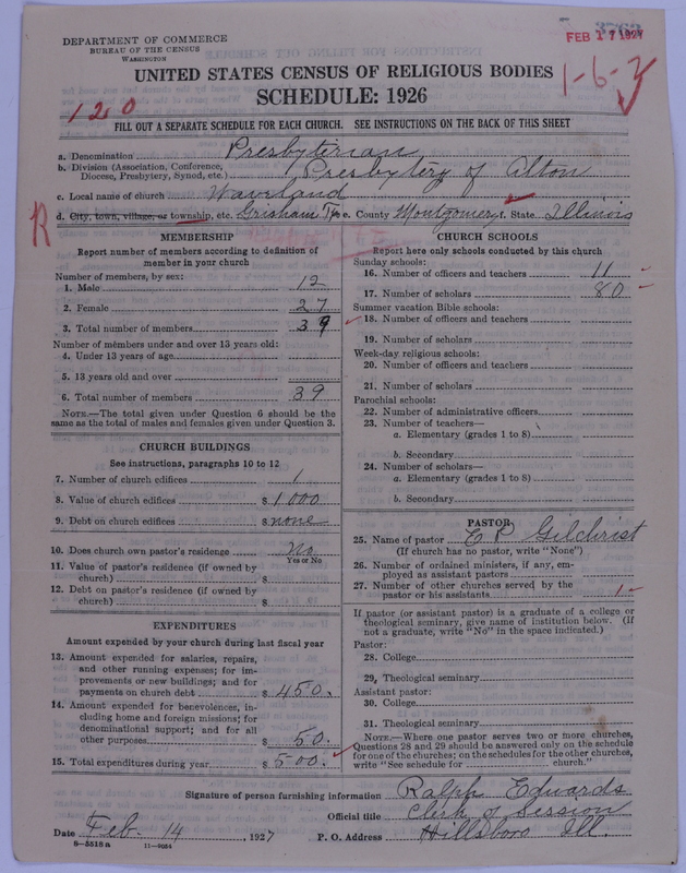Scan of Presbyterian Church in the United States of America: 3763