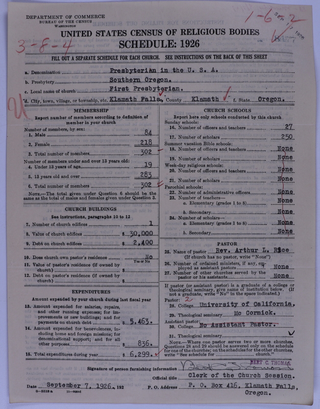 Scan of Presbyterian Church in the United States of America: 8477