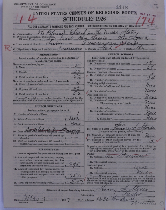 Scan of Reformed Church in the United States: 1148