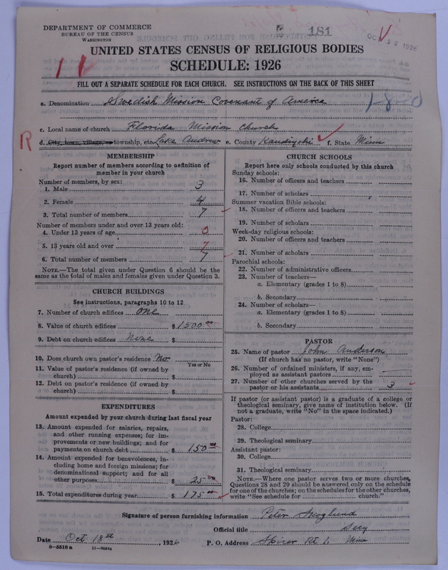 Scan of Swedish Evangelical Mission Covenant of America: 181