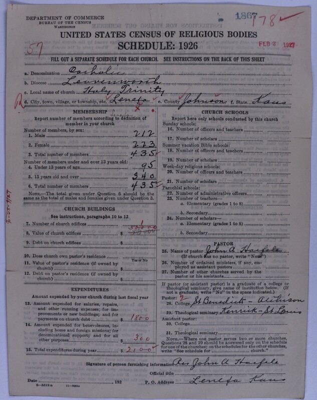 Scan of Roman Catholic Church: 1867