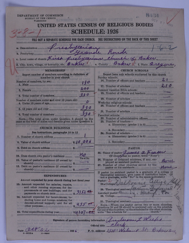 Scan of Presbyterian Church in the United States of America: 8434
