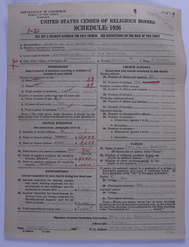 Scan of Church of the Nazarene: 256