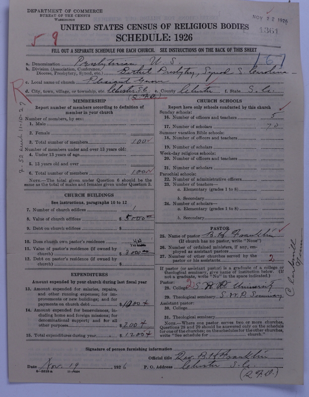 Scan of Presbyterian Church in the United States: 1361