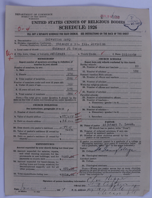 Scan of Salvation Army: 422