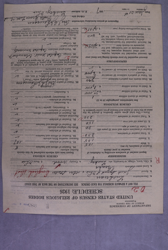 Scan of Synod of the Reformed Presbyterian Church of North America: 285