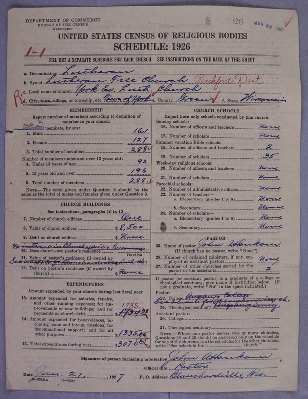 Scan of Lutheran Free Church: 26