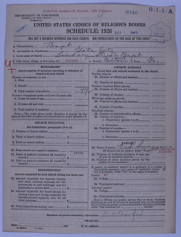 Scan of Negro Baptists: 8946